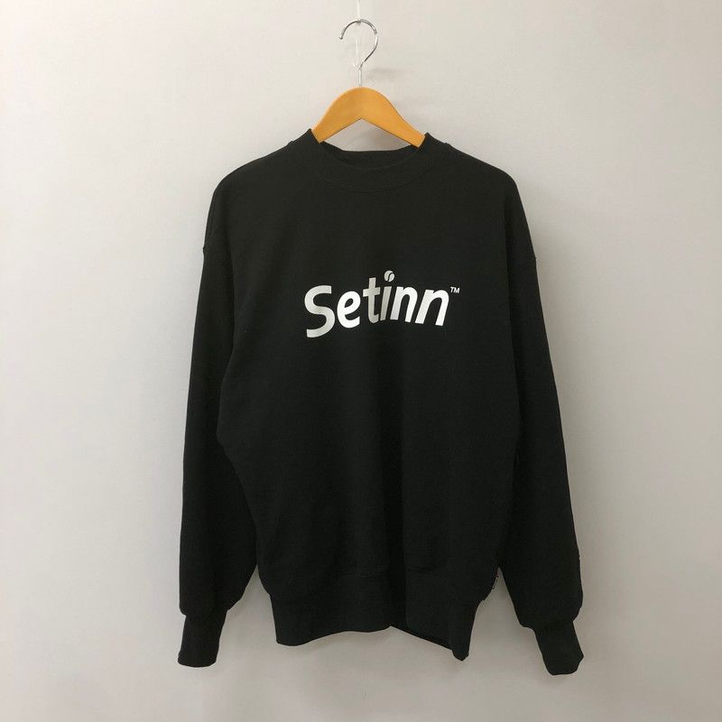 Setinn セットイン × APPLE BUTTER STORE ABS アップルバターストア 別注 コラボ 24AW CREW SWEAT 86-13-0256-878 クルースウェット トップス 142-250604-kk-11-tei