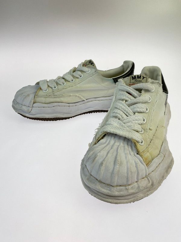 品 MAISON MIHARA YASUHIRO メゾンミハラヤスヒロ A08FW735 BLAKEY OG SOLE CANVAS LOW-TOP VERCLO SNEAKER 靴 スニーカー 162-250617-AS-5-min