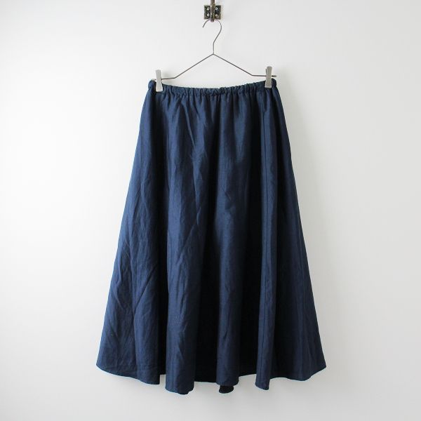 Jurgen Lehl ヨーガンレール 裏地ウール コットンシルクスカート M  