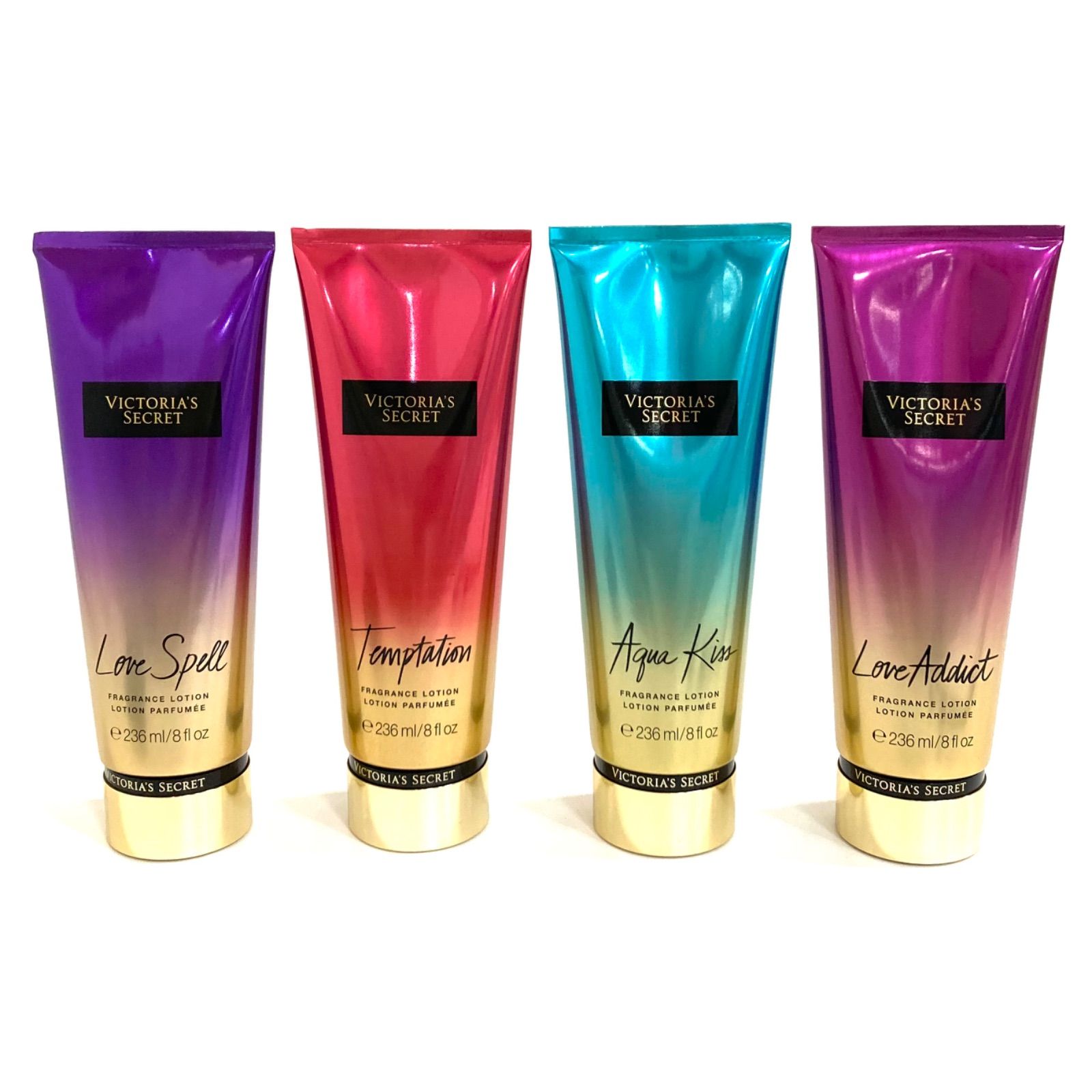 【新品】Victoria’s Secret フレグランスローション4本セット 新品】VICTORIA'S SECRET 限定フレグランスローション セット