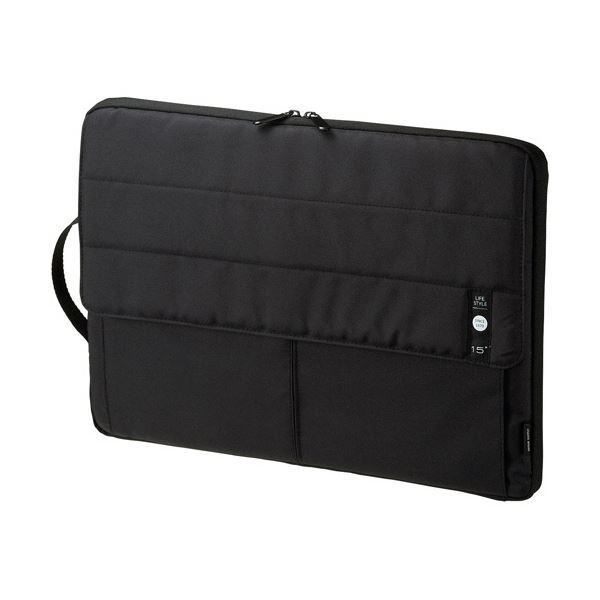 まとめ サンワサプライ カジュアルPCインナーケース 15.6型ワイド対応 ブラック IN-CA15BK 1個 ×3セット