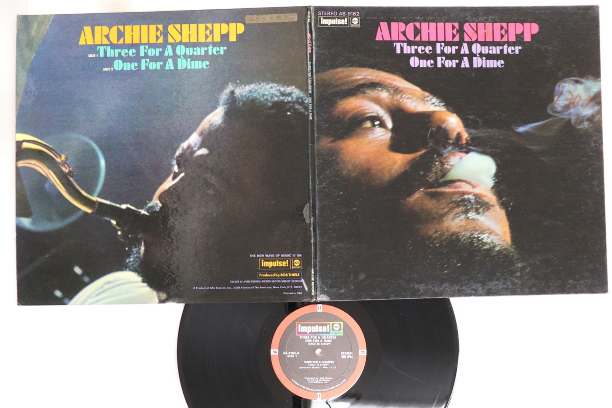 archie shepp 関連レコード4枚セット Archie Shepp Full Moon Ensemble / live in Antibes vol2