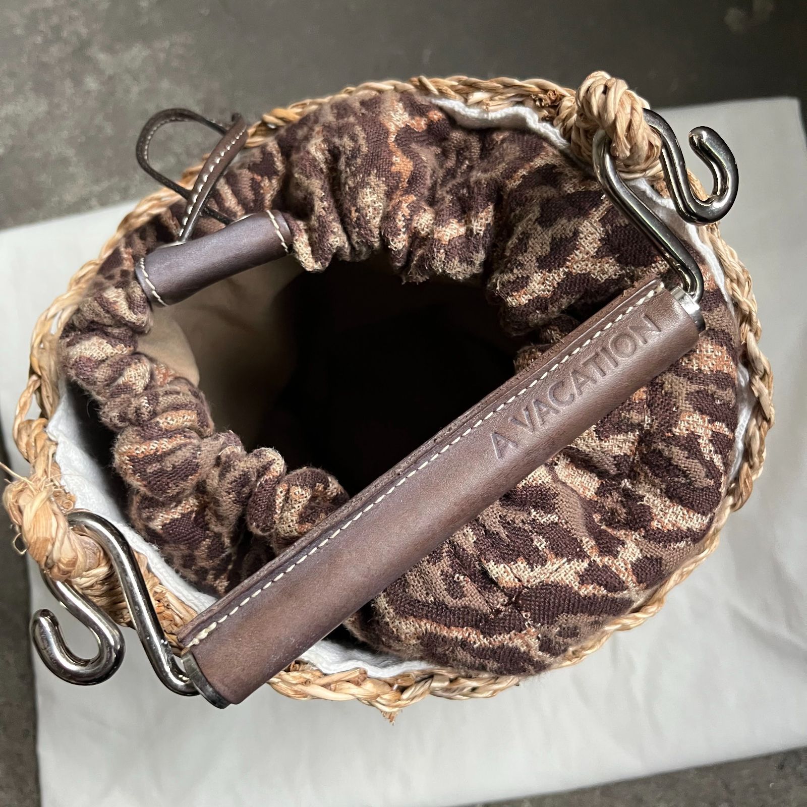 A VACATION BUCKET 3WAY アヴァケーション カゴバッグ 巾着 バケット 