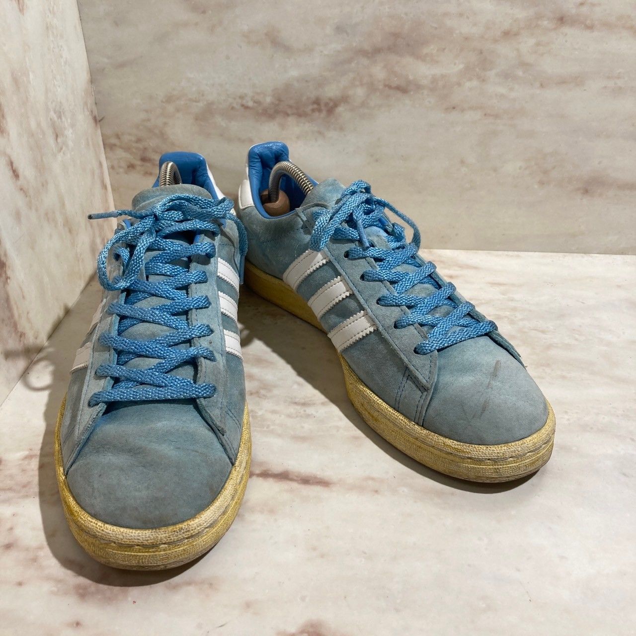 訳アリ品』adidas アディダス スニーカー トレフォイル 80s MITA