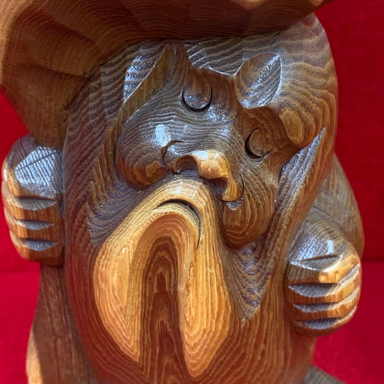 木彫りのコロポックル コロポックル