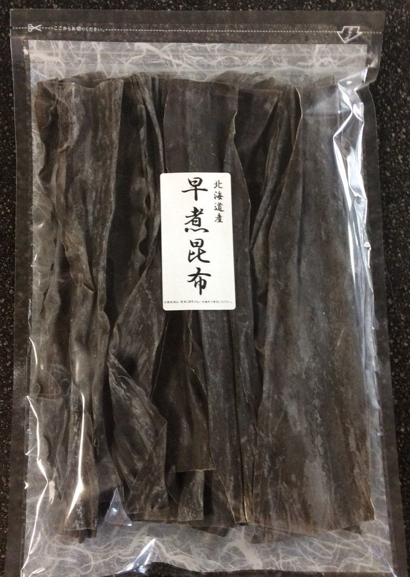 北海道産 早煮昆布（野菜昆布） ２５０ｇ - かつお節と和風だし専門店