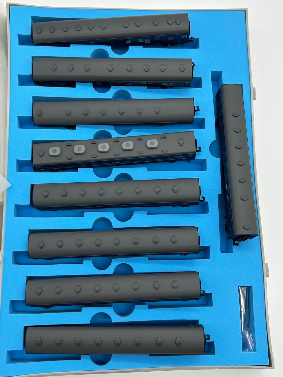 A-1574 スハ45系 急行「ニセコ」1号 C62お別れ三重連列車・9両セット