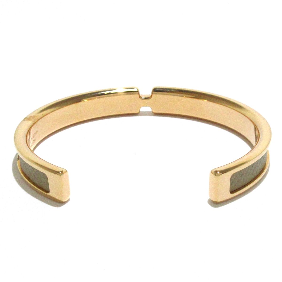  HERMES エルメス バングル オランプ ローズゴールド ベージュ 2025 04 バングル リストバンド アクセサリー