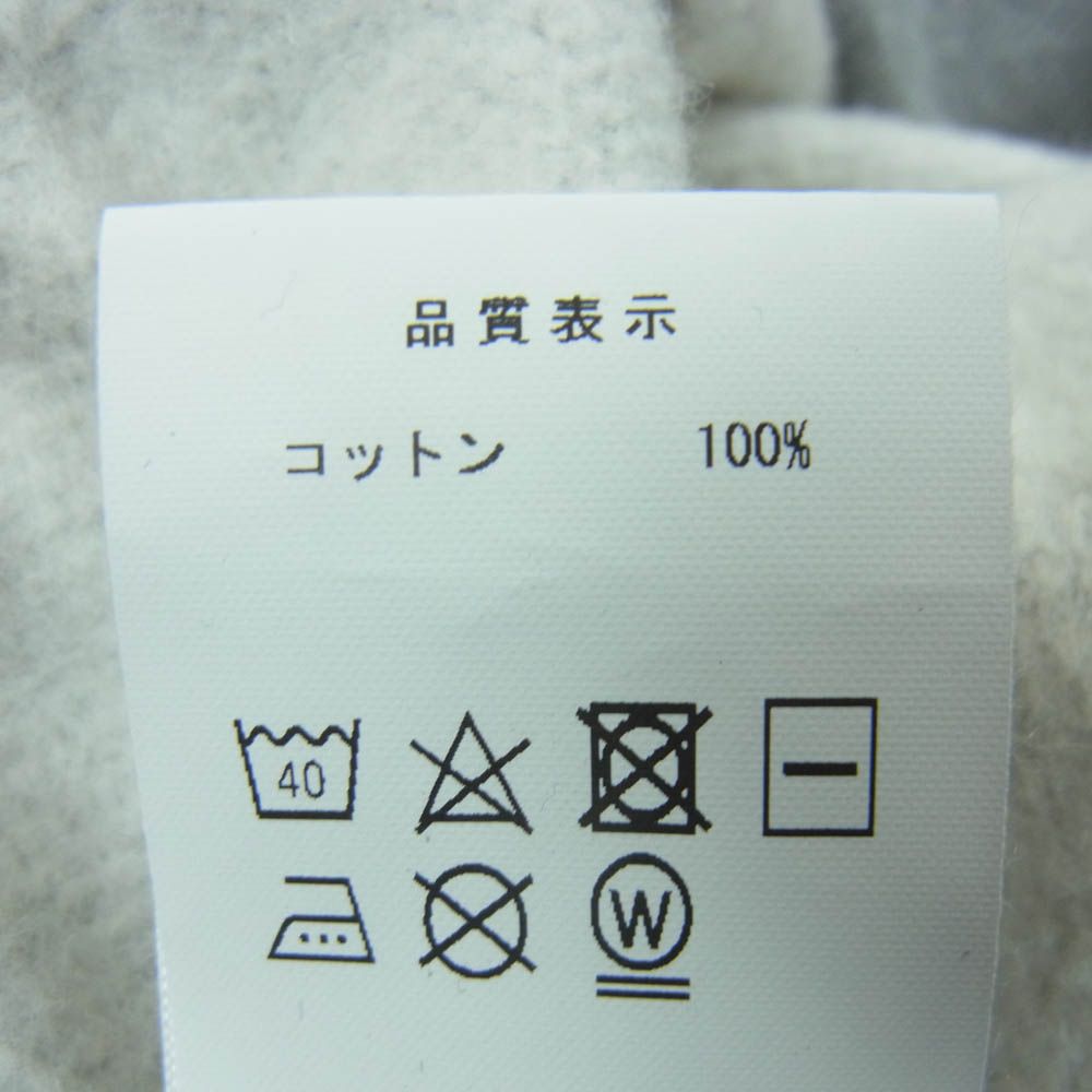 DESCENDANT ディセンダント 242ATDS-HPM02S SPYHOP HOODY バック  