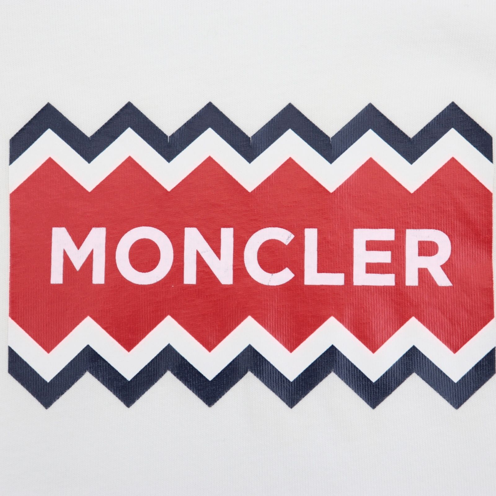 モンクレール 19年 ロゴ コットン 半袖Ｔシャツ メンズ 白 S MONCLER ...