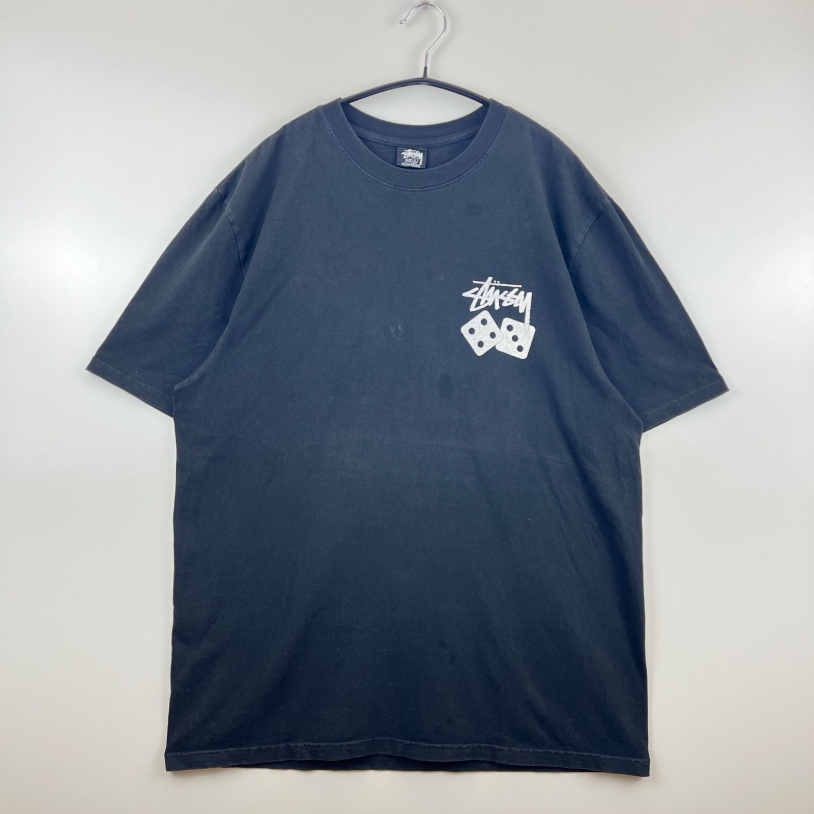 ステューシー ダイス ティー ピグメント ダイド stussy Dice Pigment Dyed tee shirts L ステューシー