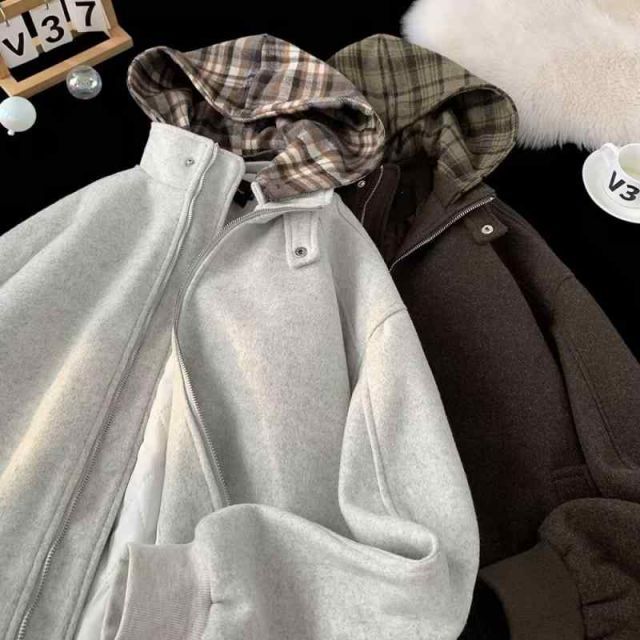 種類9：M/A：グレー春・秋 春 コーデ メンズ 用 服 シンプル ファッション オシャレ 大人 かっこいい 大きいサイズ ストリート 紳士服 アメリカン クリーン フィット フェイク ツーピース チ