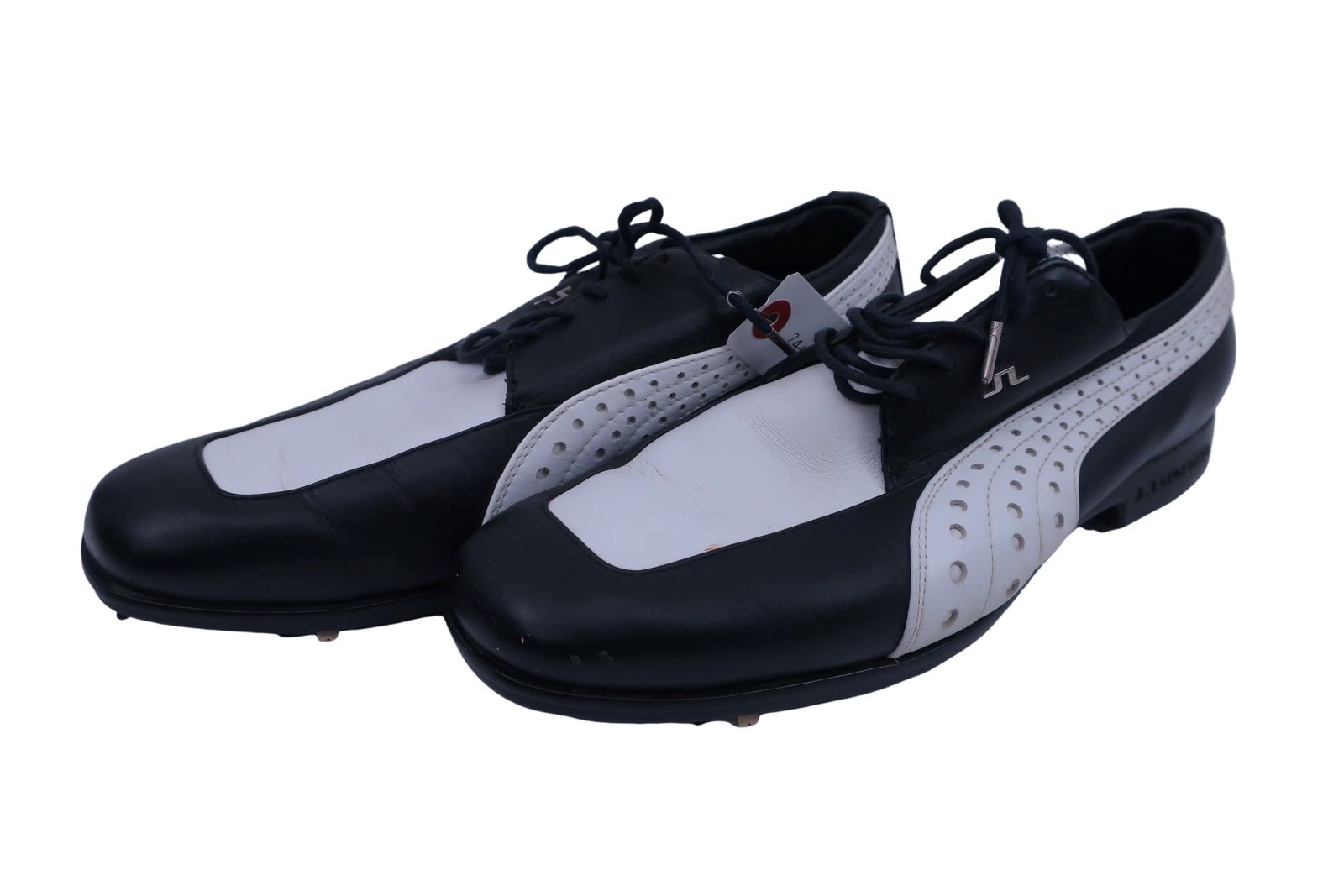 PUMA GOLF(プーマゴルフ) ゴルフシューズ 白黒 メンズ 25.0cm 182600-01 ゴルフ用品 2410-0527