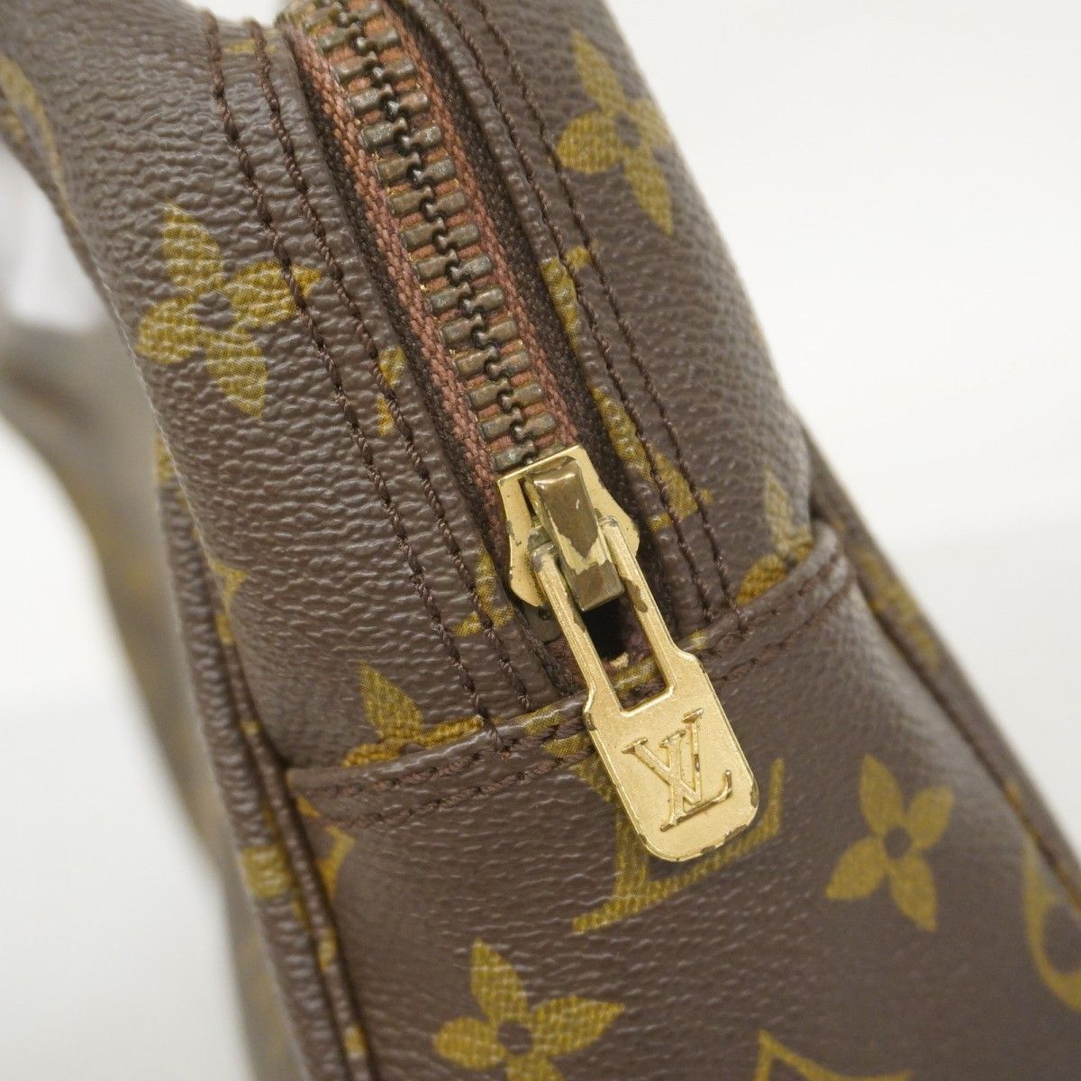 5ie5966-h ルイヴィトン ポーチ モノグラム トゥルーストワレット28 M47522 ブラウン レディース DECORATOM_COM_BR