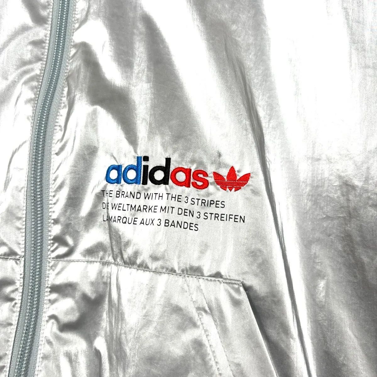 adidas - アディダス ジャージ シルバーの通販 by ソウルマン's