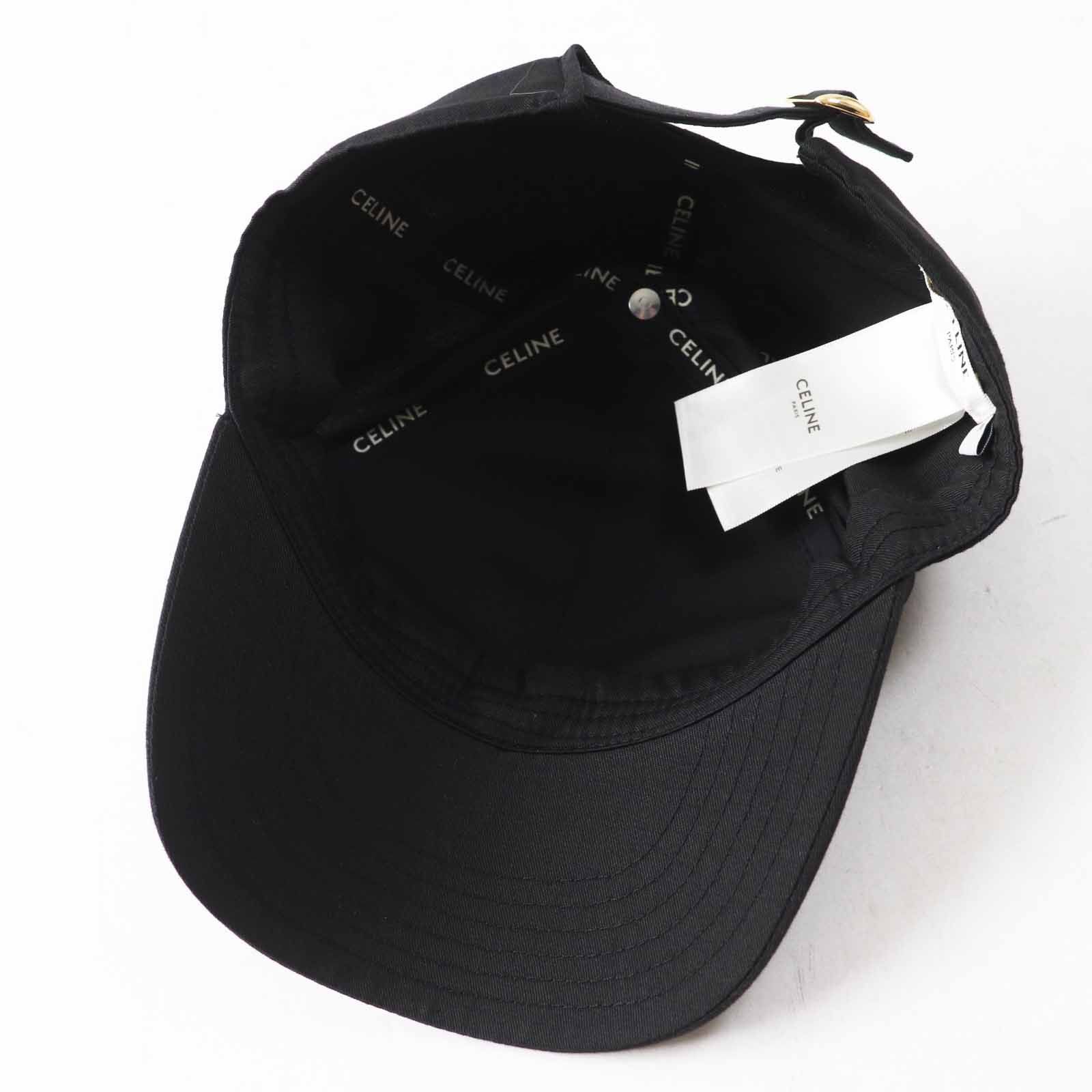 セリーヌ CELINE ロゴキャップ ブラック CELINE - 正規 20SS CELINE セリーヌ ロゴ キャップの通販 by