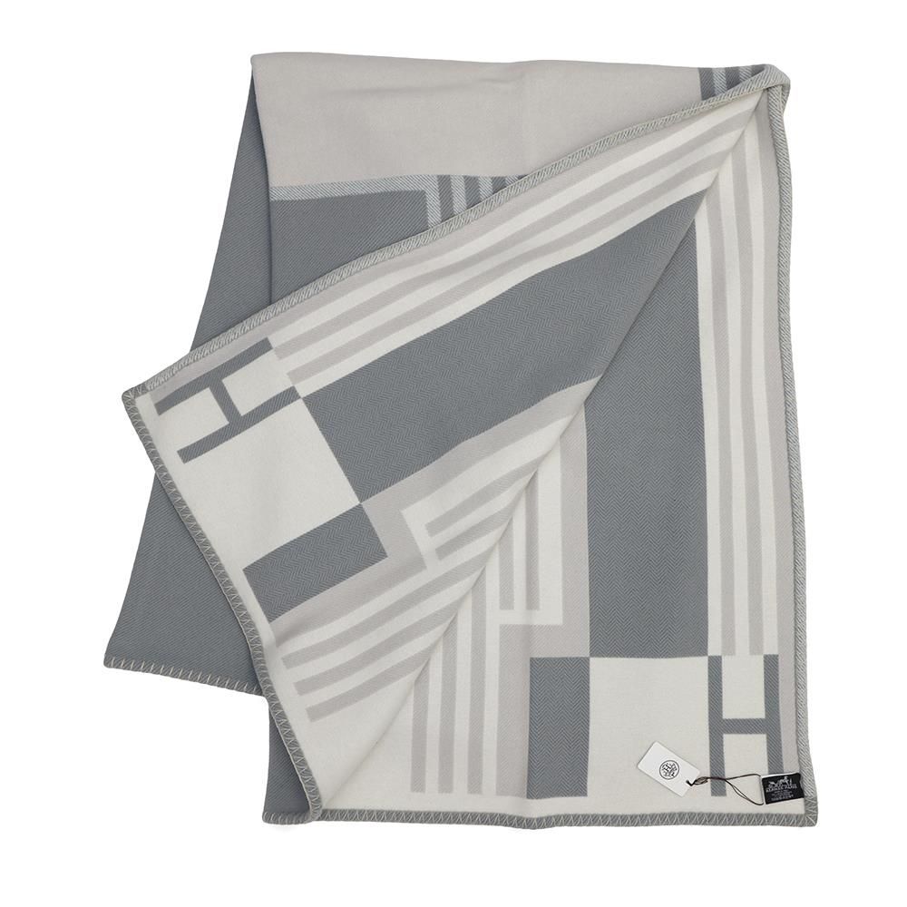 HERMES 割引 エルメス ウール カシミヤ ブランケット エルメス HERMES