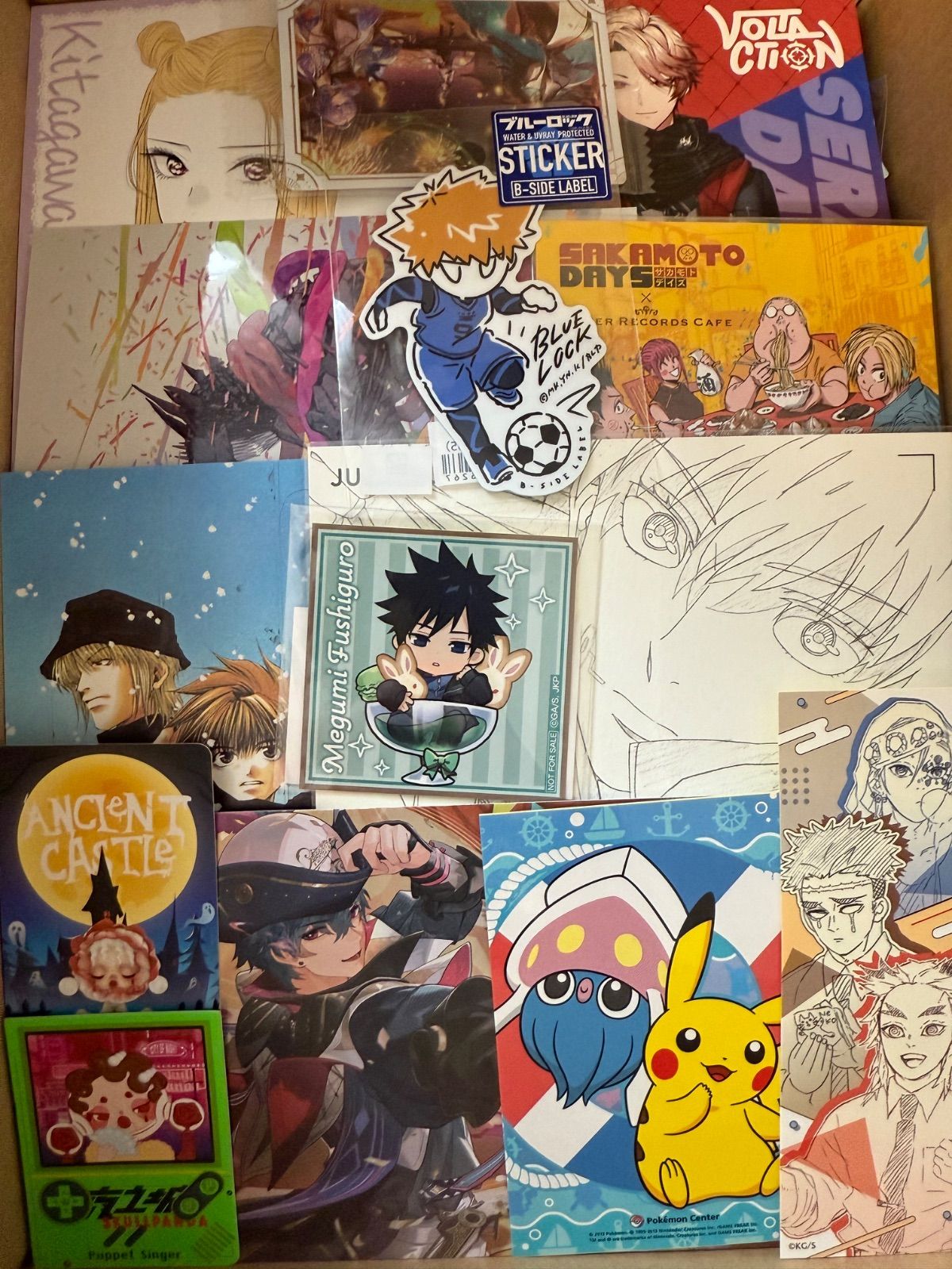 紙類 アニメ ゲーム まとめ売り 大量 コースター ポストカード カード
