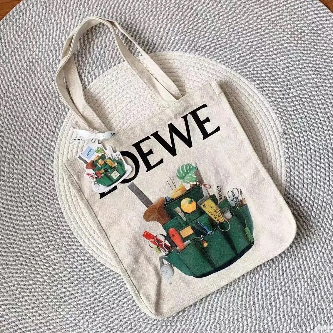 LOEWE クラフテッド・ワールド展限定 トートバッグ ロエベ