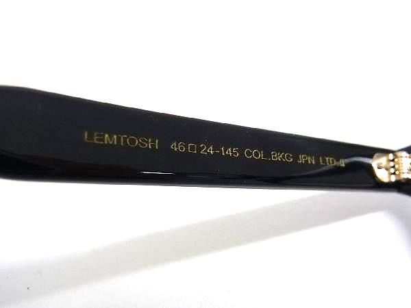 ■極美品■ MOSCOT モスコット レムトッシュ JPN LTD ? 度入り メガネ 眼鏡 メンズ レディースブラック系 AT3414 □極美品□ MOSCOT モスコット レムトッシュ JPN LTD Ⅱ 度入り メガネ