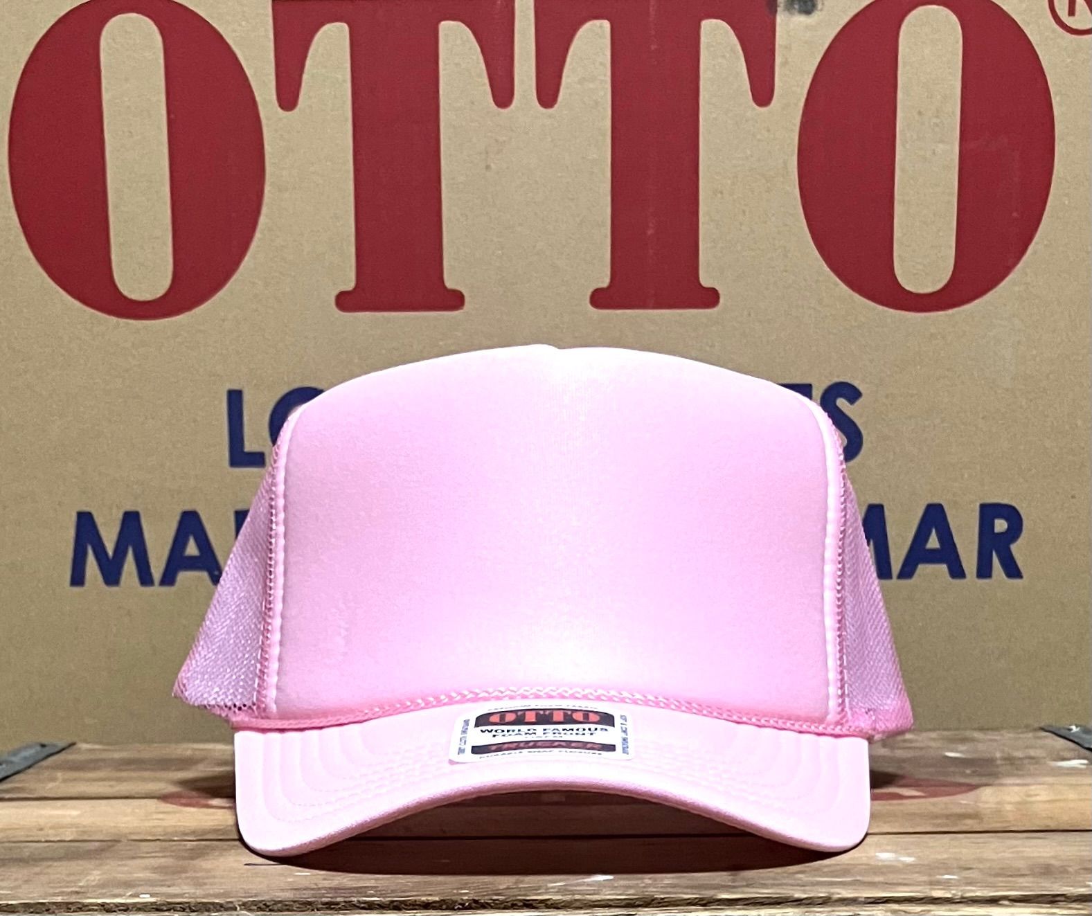 【ビンテージ】otto メッシュトラッカーキャップ　70s ford Otto オットー OTTO CAP メッシュキャップ 無地 メンズ