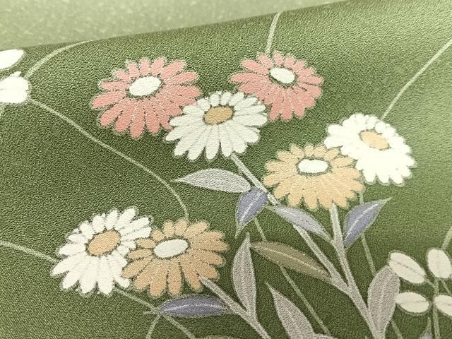 平和屋着物○訪問着 草花文 暈し染め 金彩 正絹 逸品 CAAU2315yc Yahoo!