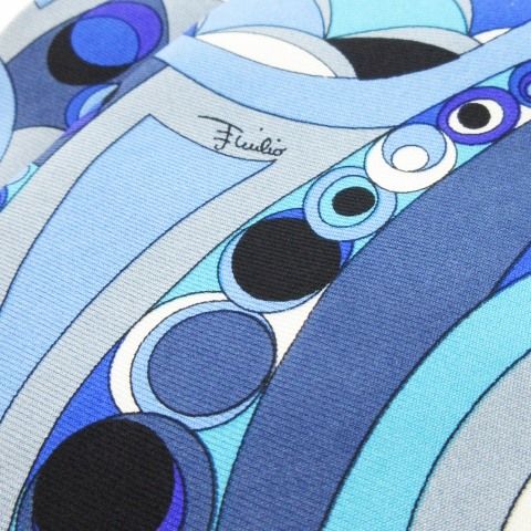 エミリオプッチ EMILIO PUCCI ネクタイ ワイド シルク 絹 プッチ