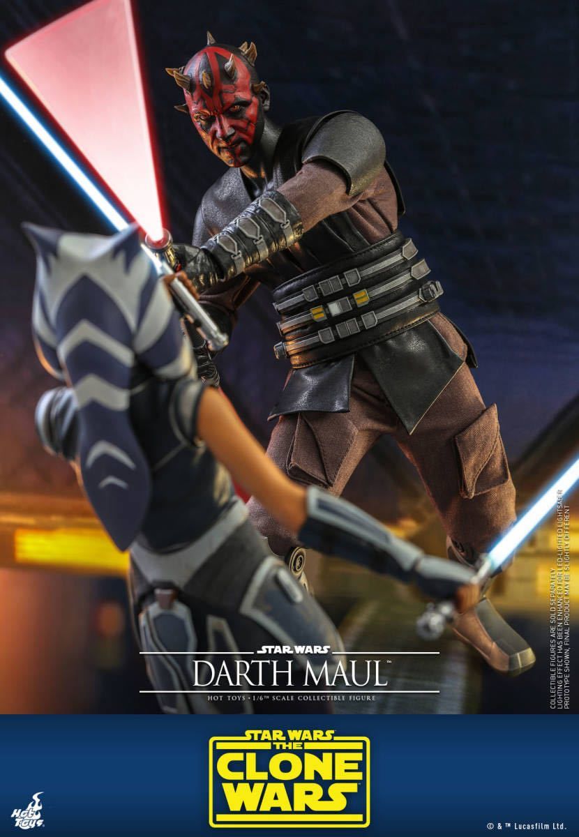 ホットトイズ 1/6 スター・ウォーズ：クローン・ウォーズ ダース・モール 未開封新品 TMS024 Star Wars Darth Maul  Hottoys マンダロリアン - メルカリ