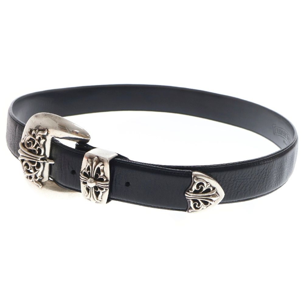 クロムハーツ BLT CLASSIC 3PC/クラシック3PC レザーベルト CHROME HEARTS BLT CLASSIC 3PC Classic 3PC Leather Belt 32