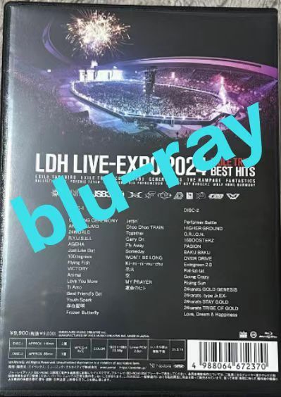 Blu-ray EXILE TRIBE LDH LIVE-EXPO 2024 - メルカリ