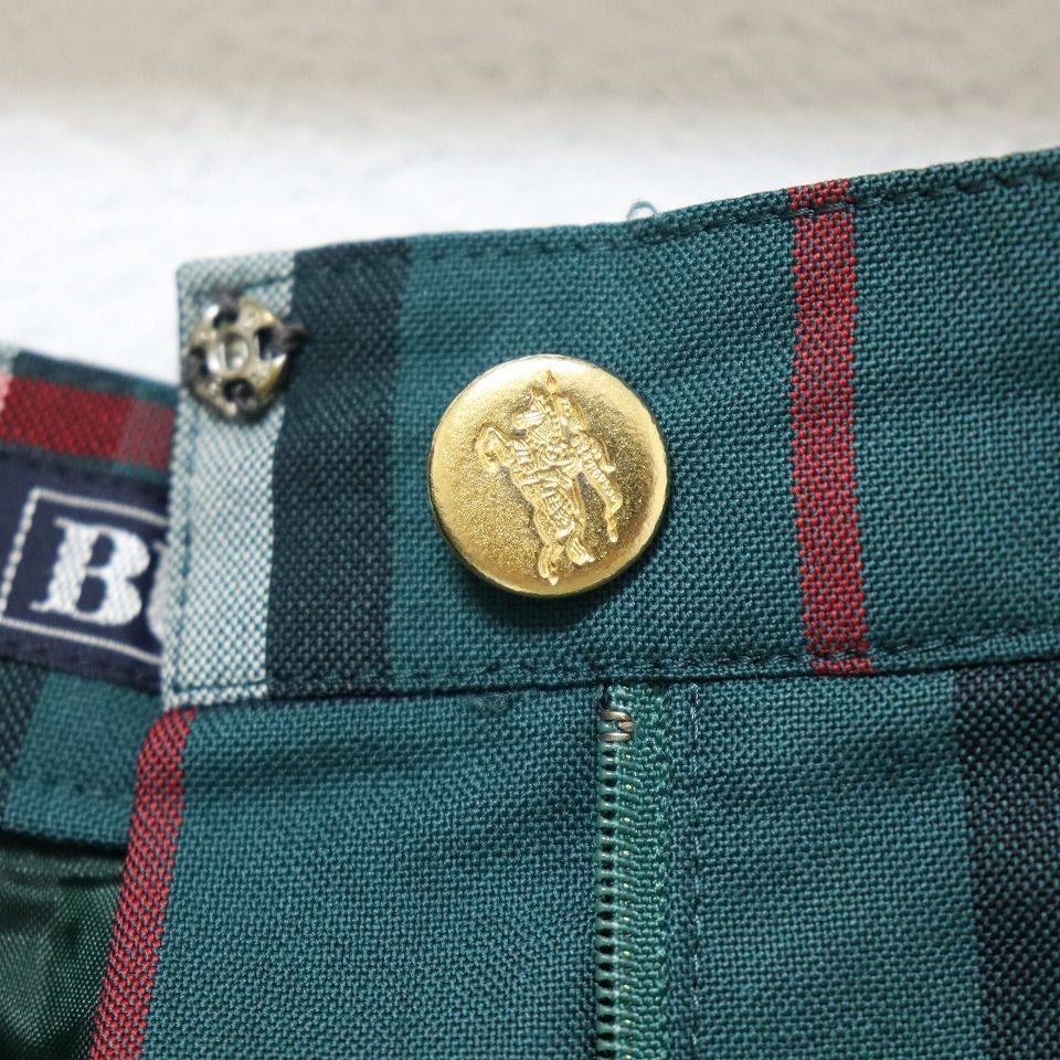 Burberry ハーフパンツ ノバチェック ゴールドボタン ヴィンテージ バーバリー BURBERRYS ヴィンテージ チェック パンツ 金ボタン