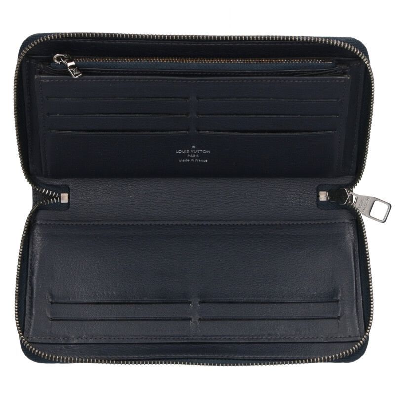 良品 ルイヴィトン タイガ ジッピーウォレット 長財布 オーガナイザー 黒 LOUIS VUITTON ジッピー/オーガナイザー/長財布/ブラック