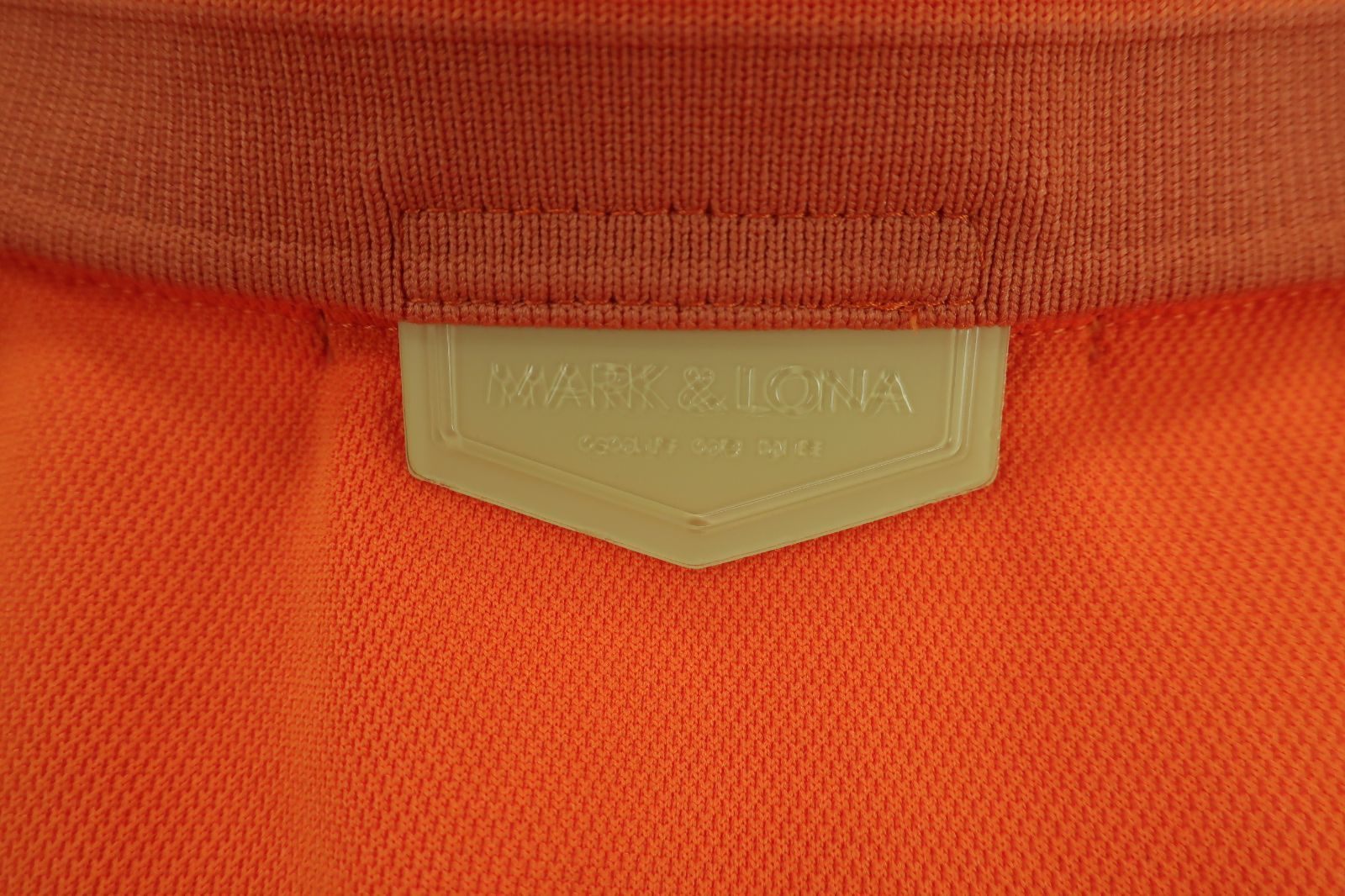 美品】MARK&LONA(マークアンドロナ) ポロシャツ オレンジ メンズ 48 
