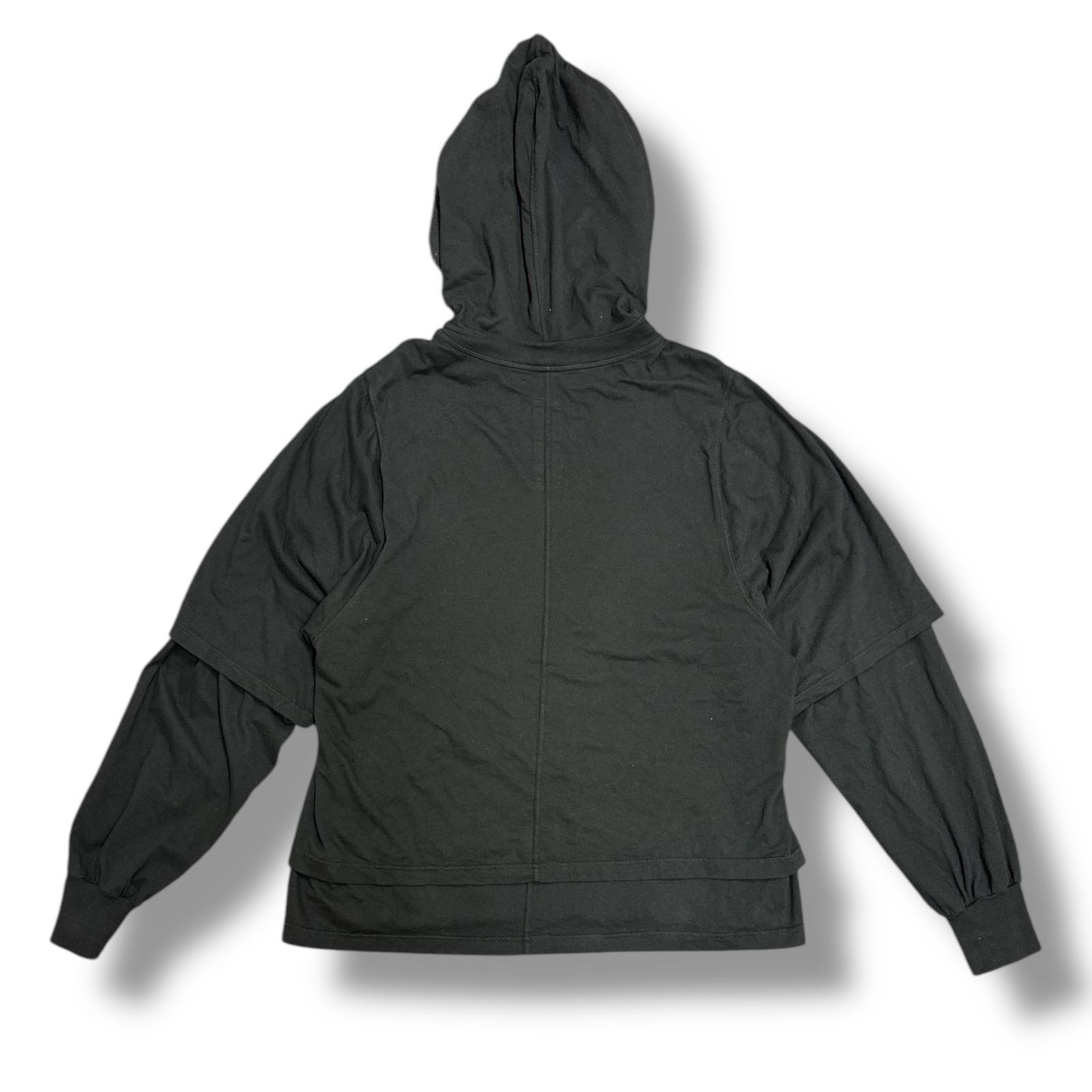 Rick Owens DRKSHDW レイヤード　フーディ org.jpg