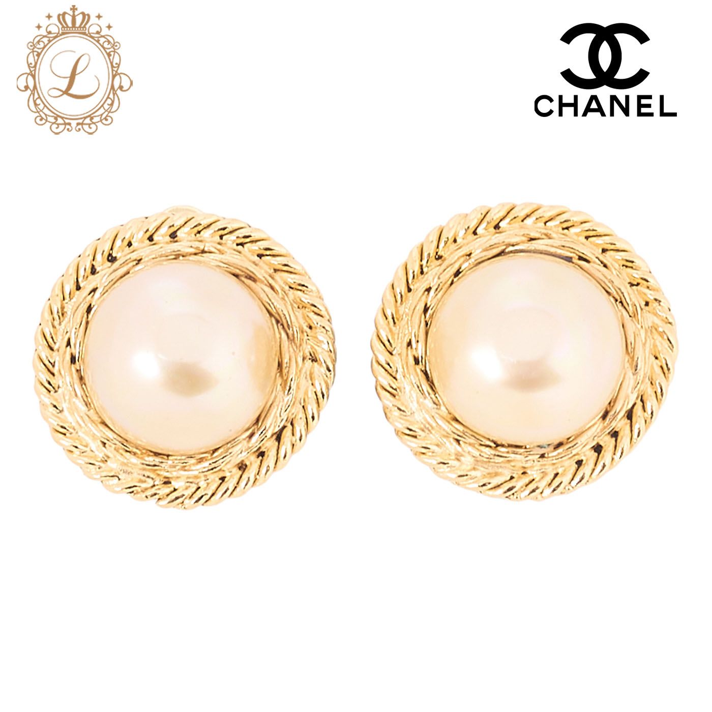 CHANEL シャネル パールイヤリング 2106 イヤリング GP×フェイクパール ゴールド ゴールドメッキ ゴールド レディースバッグ ハイブランド 送料無料