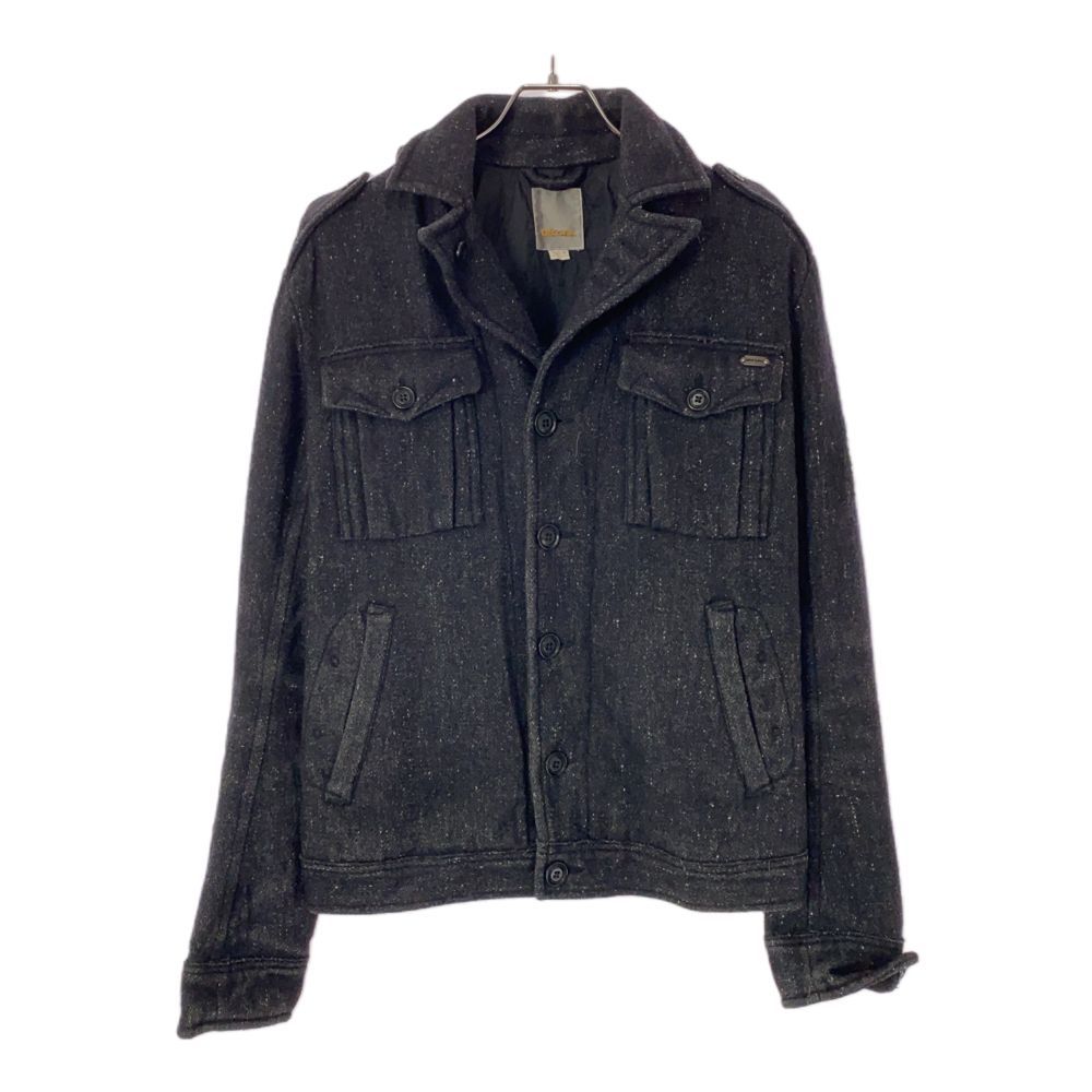 ディーゼル ウールジャケット M ブラック系 DIESEL メンズ 古着 【240201】