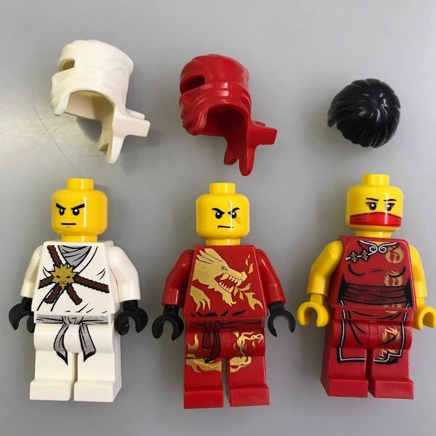 正規品 レゴ ニンジャゴー ミニフィグ 7個 まとめ売り おまけ付き CT