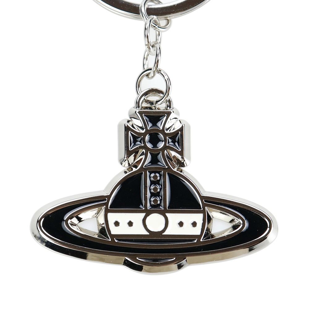 キーホルダー・キーリング Vivienne Westwood 25SS Hammered Saffiano Keyring 8203011TU O Vivienne Westwood ヴィヴィアンウエストウッド キーリング
