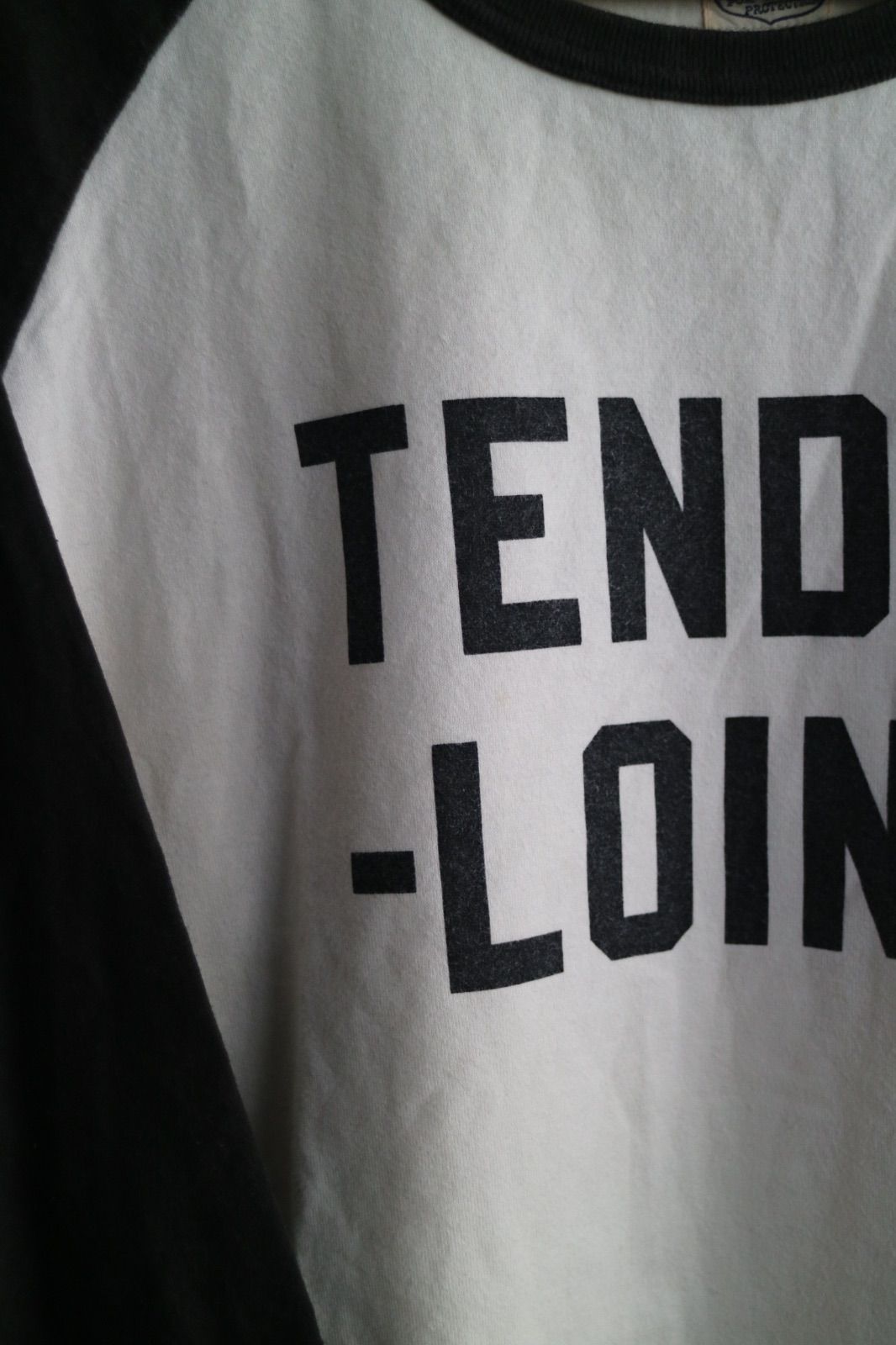 TENDERLOIN T-RAGLAN プリントTシャツ テンダーロイン ラグラン T