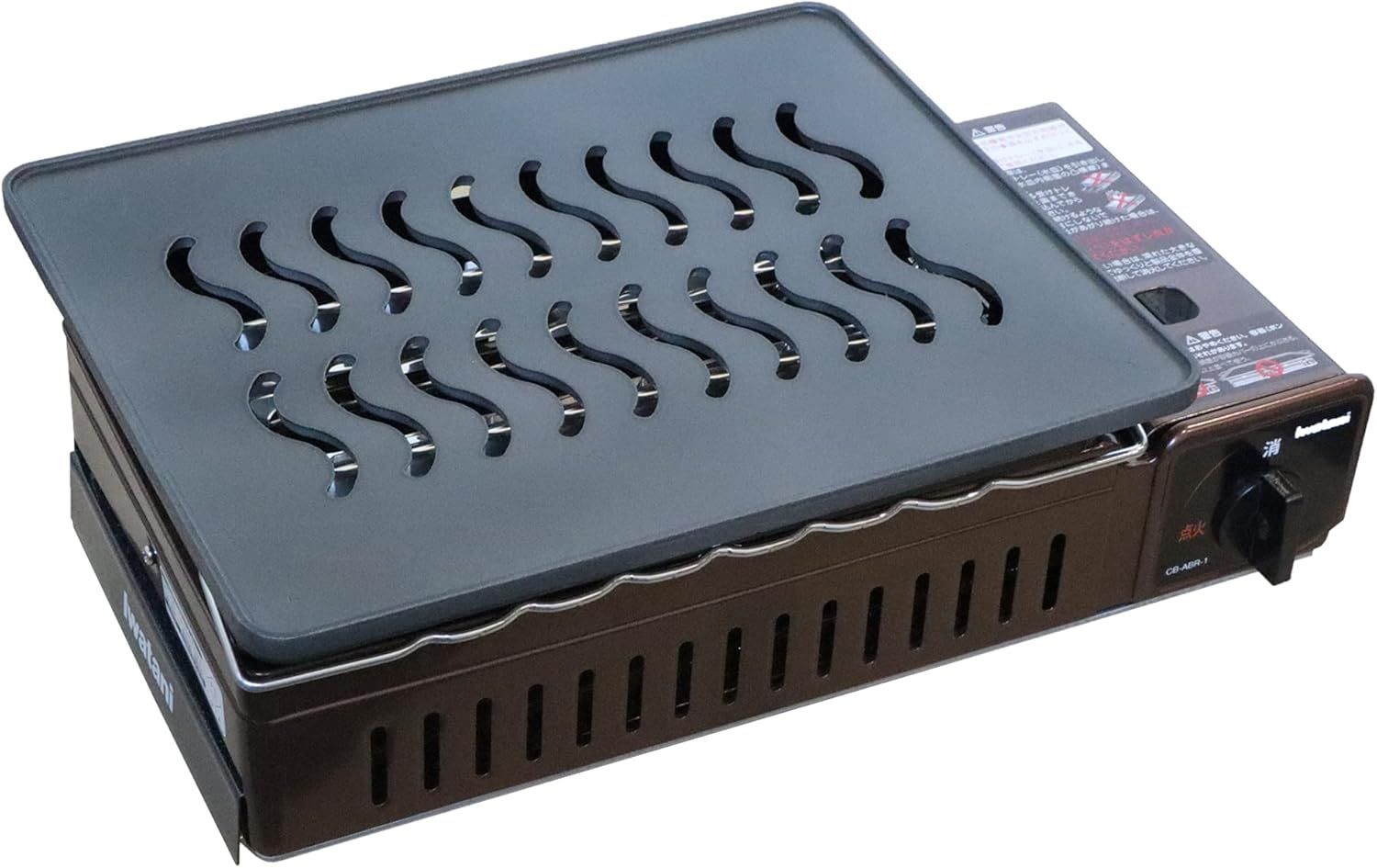 イワタニ 炉ばた焼器 炙家 あぶりや グリルプレート 大型タイプ 板厚6mm テフロン加工 GP-320-260-06A