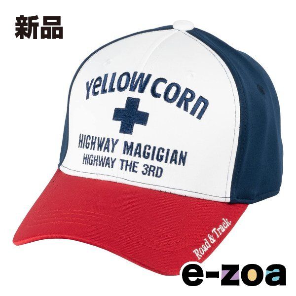 YeLLOW CORN  イエローコーン YC-013 Free キャップ 帽子 フリーサイズ トリコロール YC013TR (2560628)