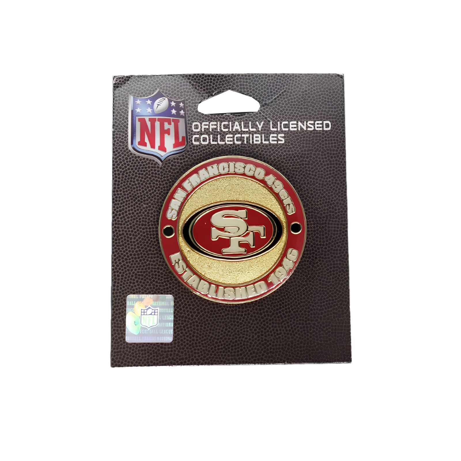 デッドストック NFL サンフランシスコ・フォーティナイナーズ San Francisco 49ers ピンズ  アメフト ピンバッジ ピンバッチ 未使用 コレクターズアイテム pins-15063
