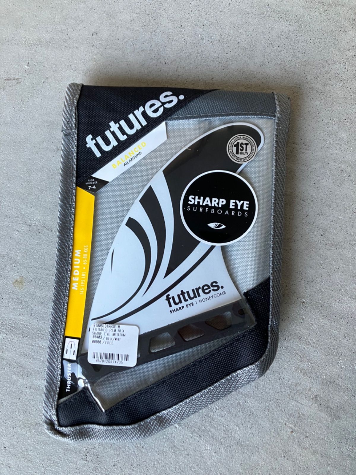 シャープアイ フューチャートライフィン フューチャーフィン future シャープアイ RTM HEX SHARP EYE