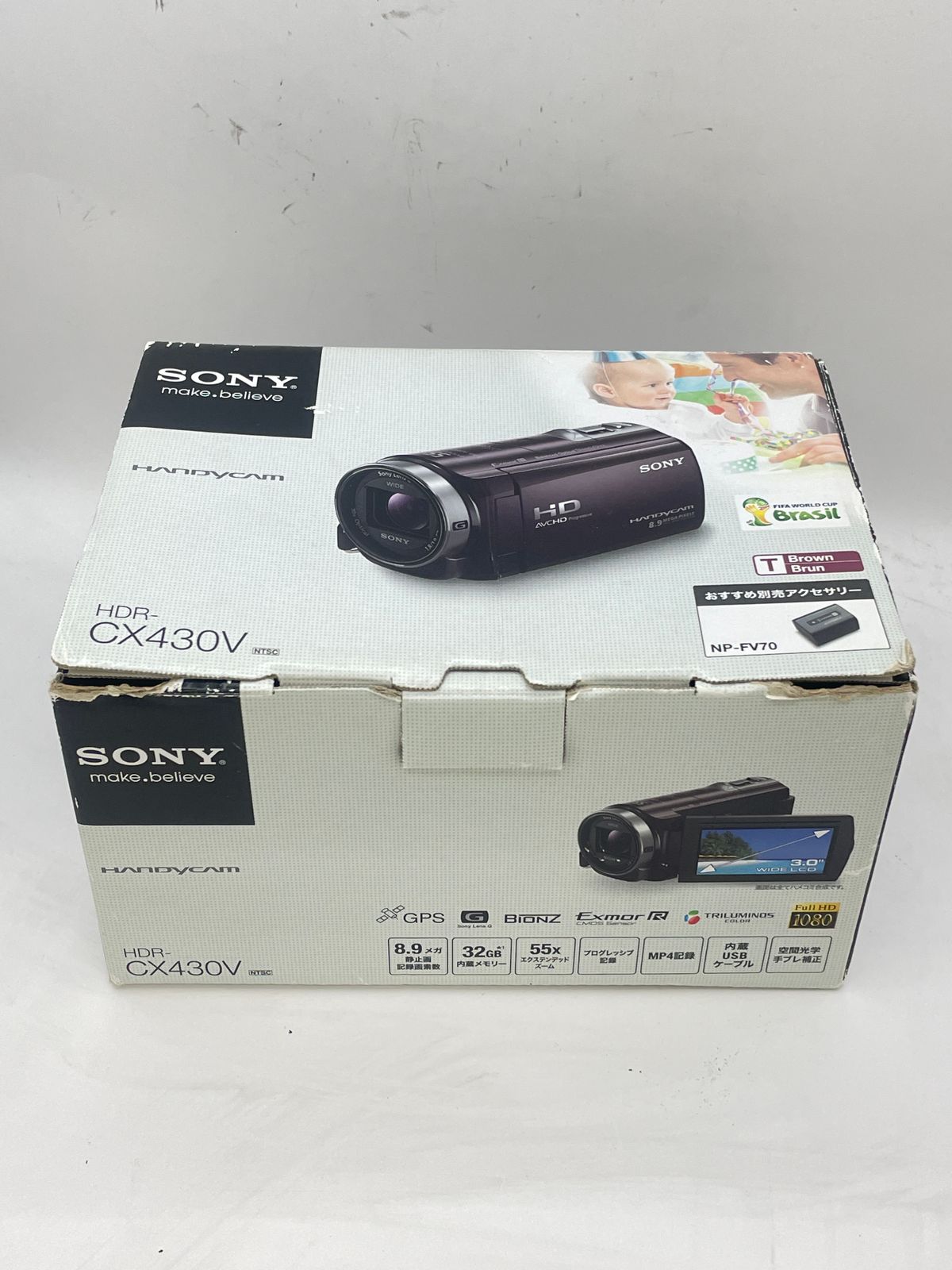 動作確認済み】 SONY ソニー HDR-CX430V カメラ ビデオカメラ