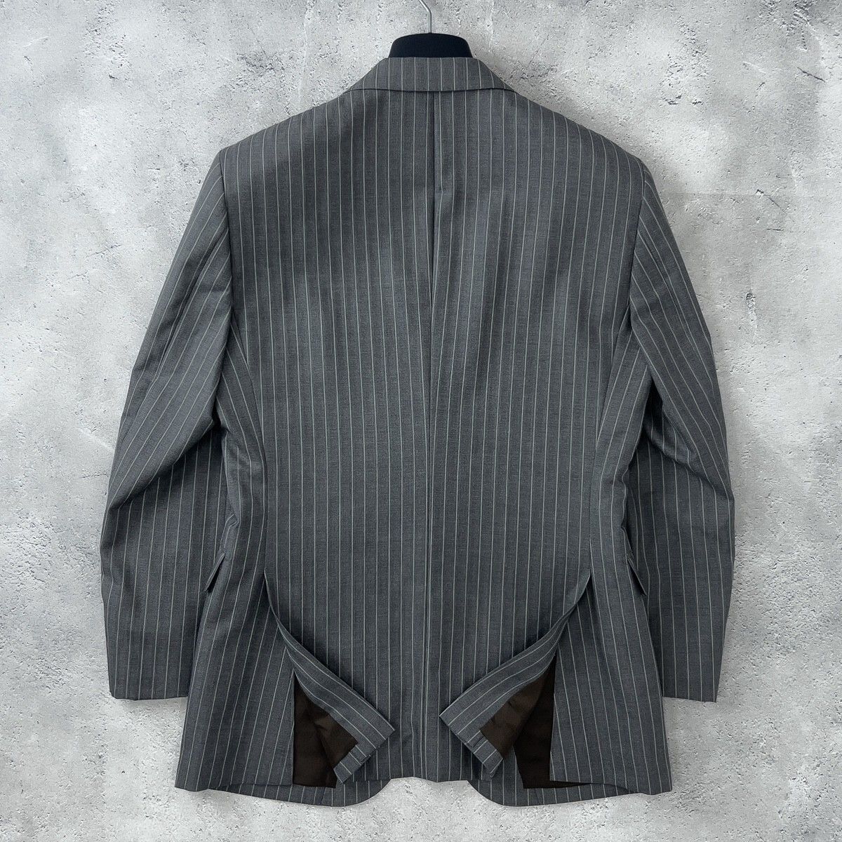 ✨極美品✨ブラックレーベル　トラベルスーツ　メランジグレー ストレッチ　M 1411-51H0160306.jpg?v=