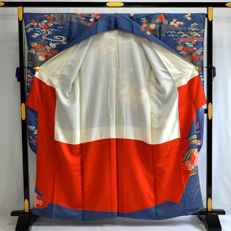 逸品 振袖7点セット 京友禅 金彩 刺しゅう 八掛友禅染め 逸品 振袖7点セット 京友禅 金彩 刺しゅう 八掛友禅染め
