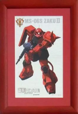 中古】ポスター(アニメ) 機動戦士ガンダム シャア専用額装ポスター 第1