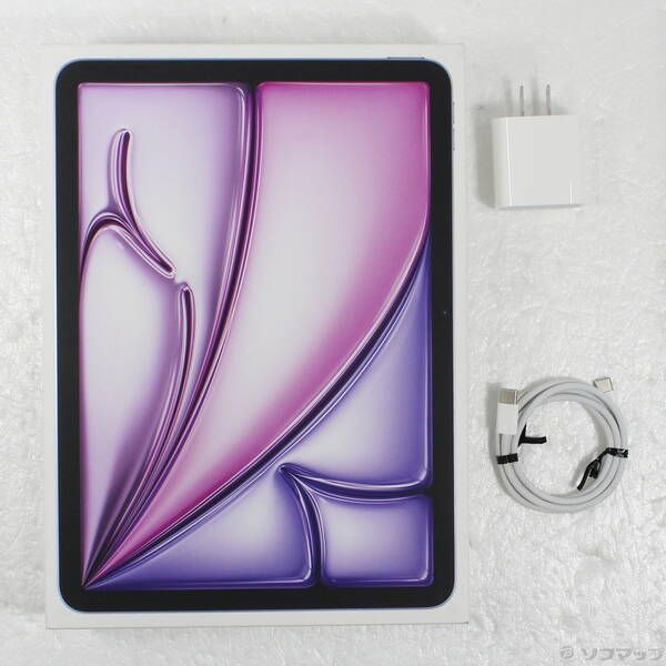 中古品〕iPad Air 11インチ 第6世代 128GB パープル 3M673J/A 中古品〕iPad Air 11インチ 第6世代 128GB パープル 3M673J/A