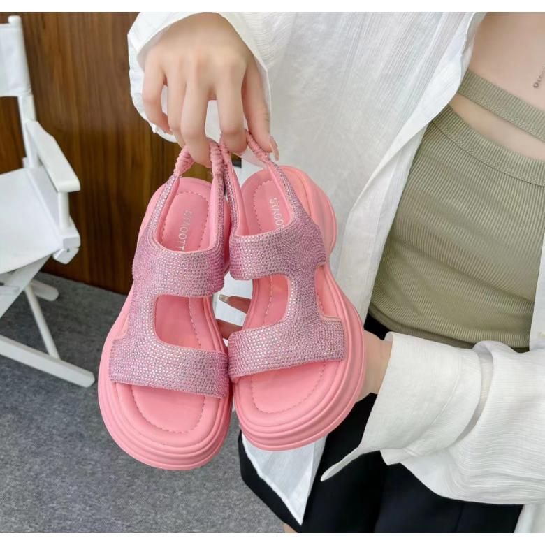 厚底サンダル レディーススポーツサンダル