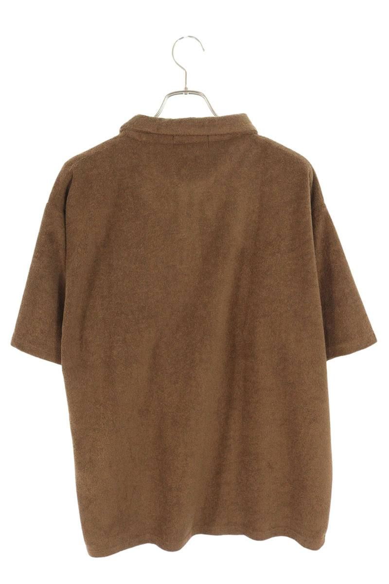 陽気な ゴッドセレクショントリプルエックス GX-S25-CS-09 ロゴ刺繍パイル地半袖ポロシャツ メンズ XL ファミリアベスト